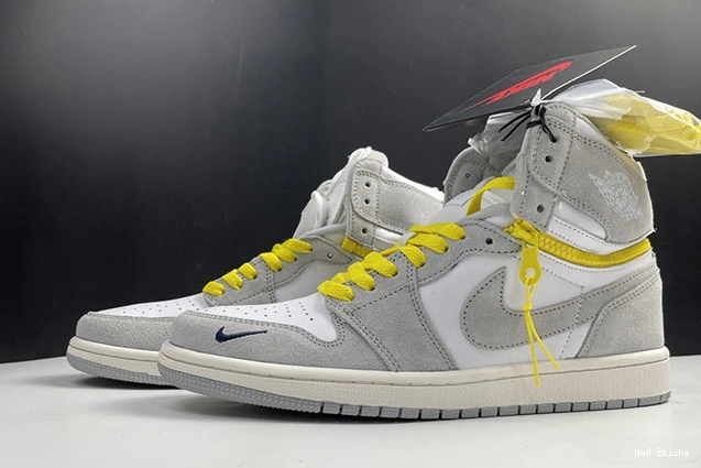 Jordan Flexible 1 Switch Air CW6576- Smoke 5165 Light High 197 0723